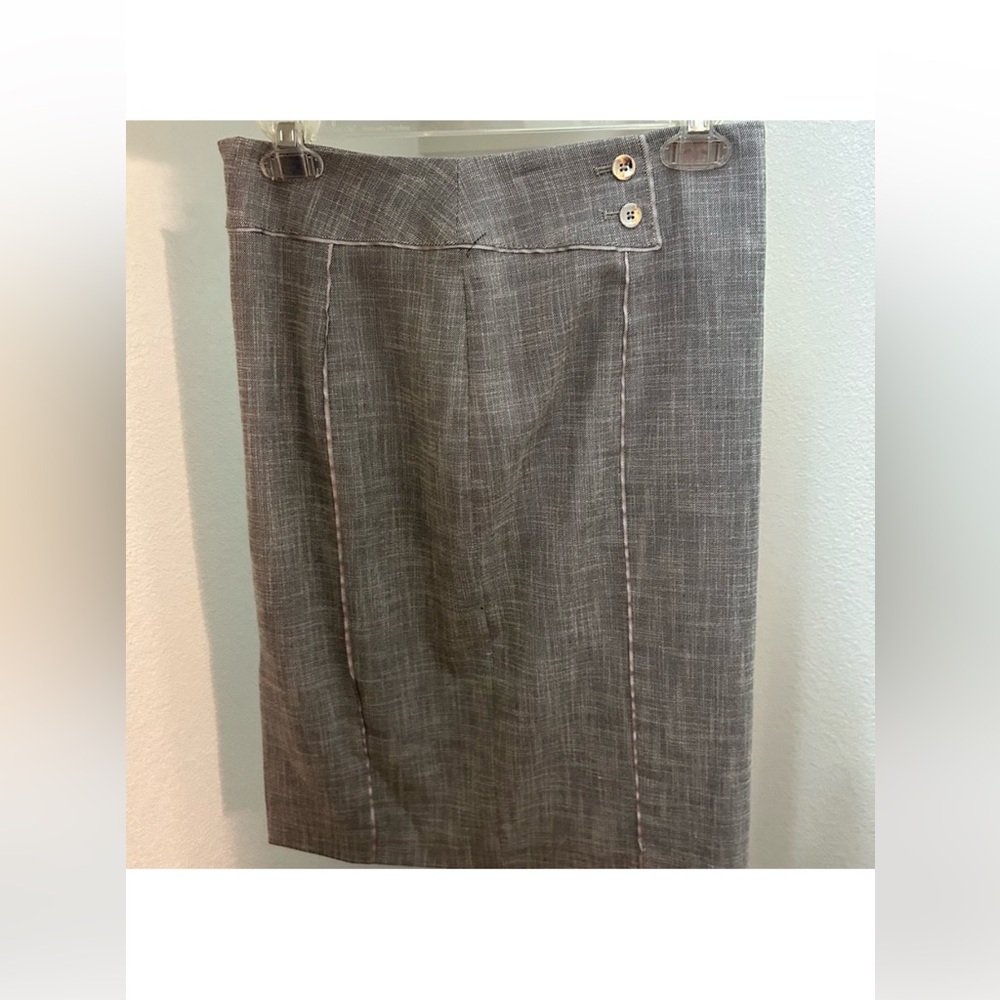 WHBM Grey Women’s Pencil Skirt